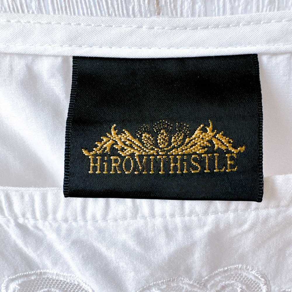 HiROMITHiSTLE embroidered half-sleeve top pullove… - image 3