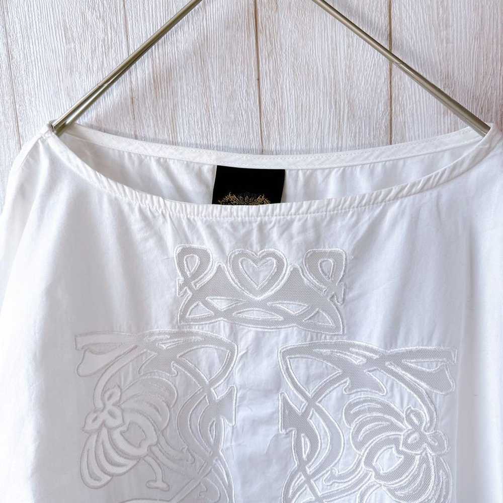 HiROMITHiSTLE embroidered half-sleeve top pullove… - image 8