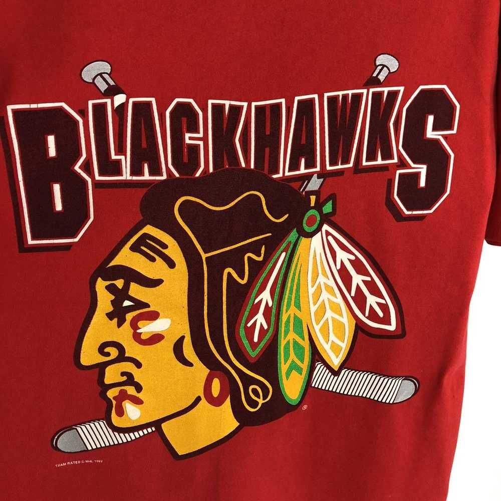 Chicago Blackhawks × NHL × Vintage 1992 Vintage C… - image 7