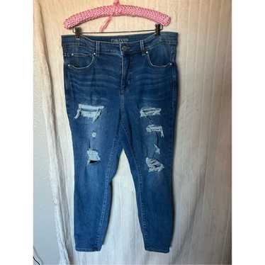 Other Maurices Ever Flex High Rise Distressed Jea… - image 1