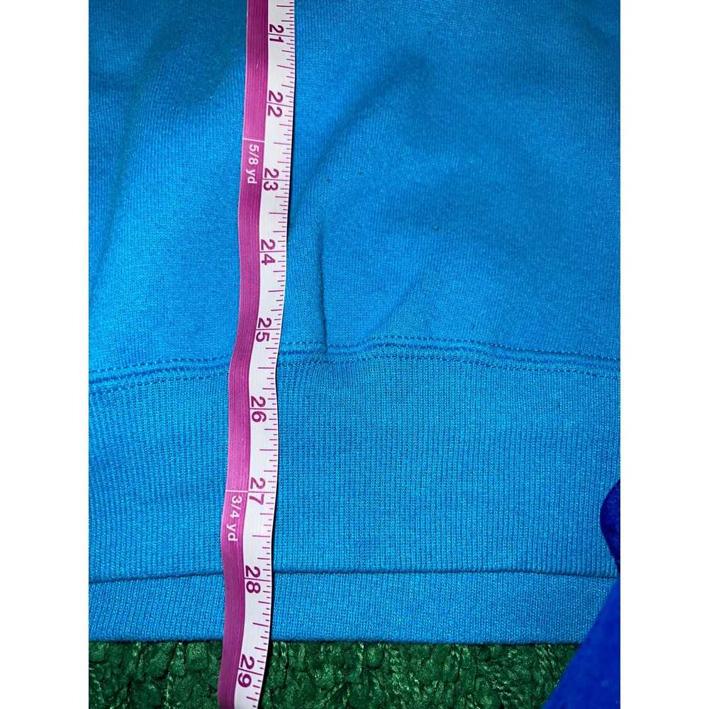 Jerzees 90s Jerzees Super Sweats Blue Blank Sweat… - image 11