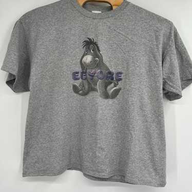 Vintage Disney Eeyore T Shirt Size 2XL Gray Disney