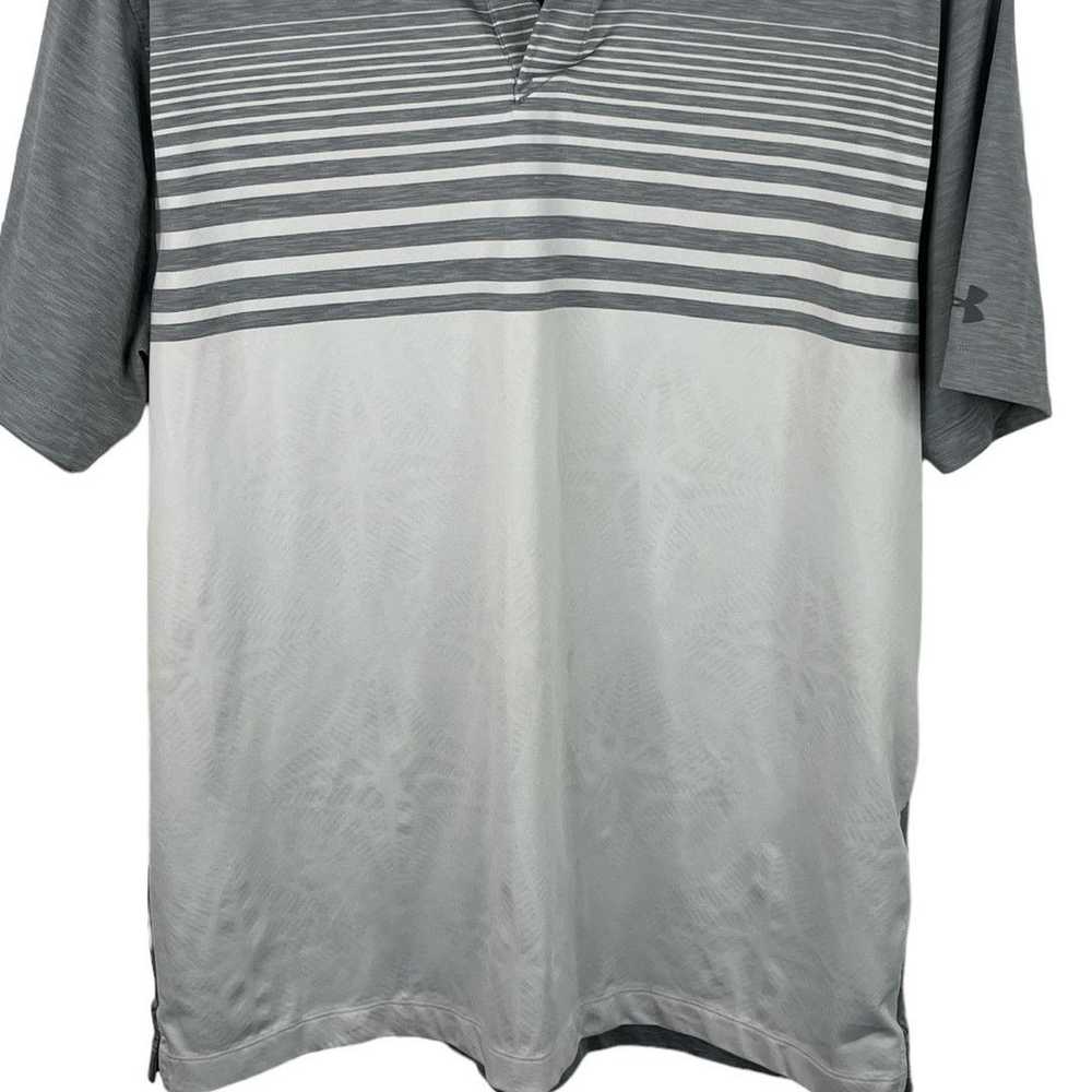 Under Armour Underarmor Loose Heatgear Polo Large… - image 3