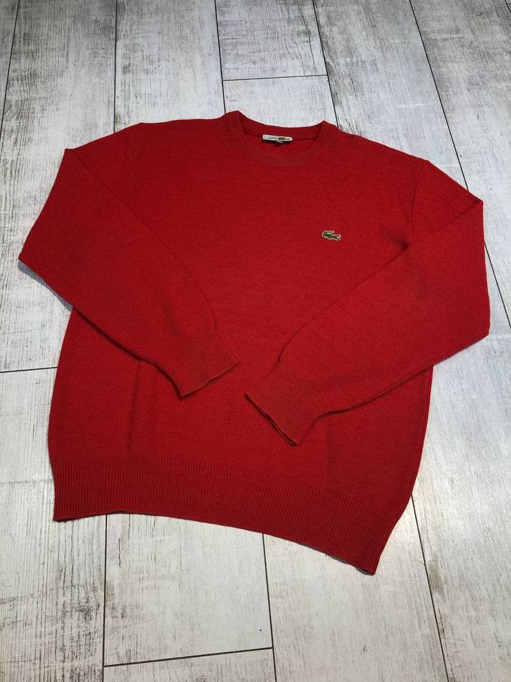 Lacoste × Streetwear × Vintage vintage sweater La… - image 1