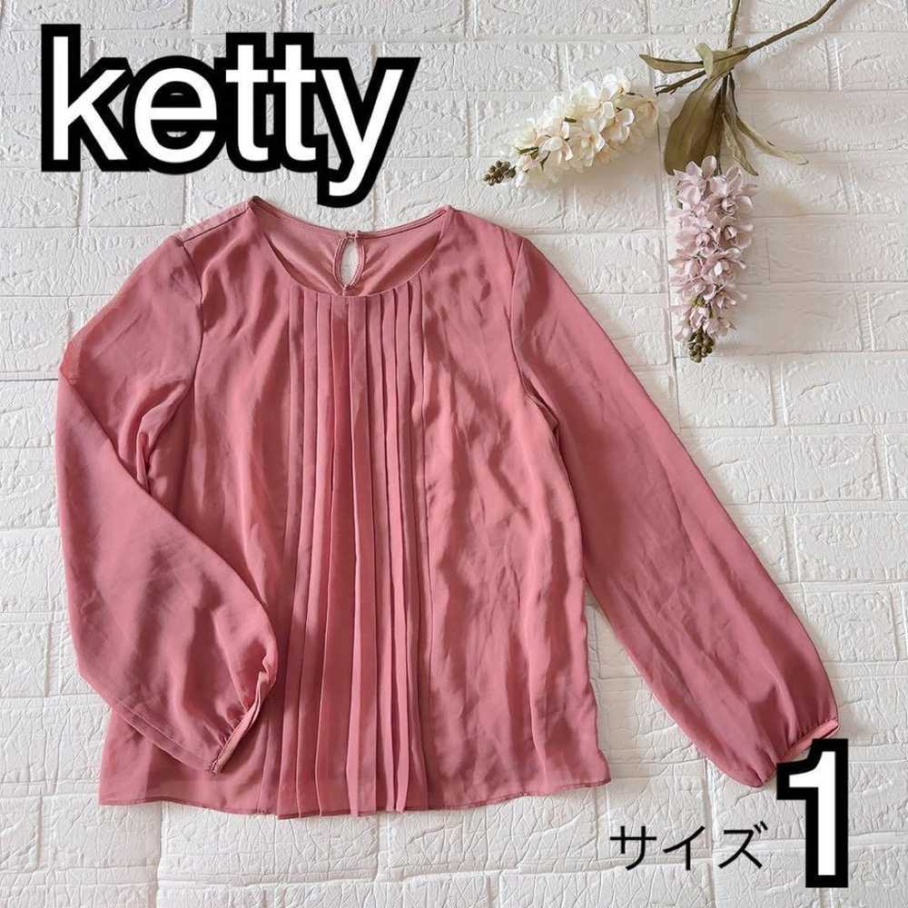 【Excellent Condition】ketty Kety Long Sleeve Chiff… - image 1