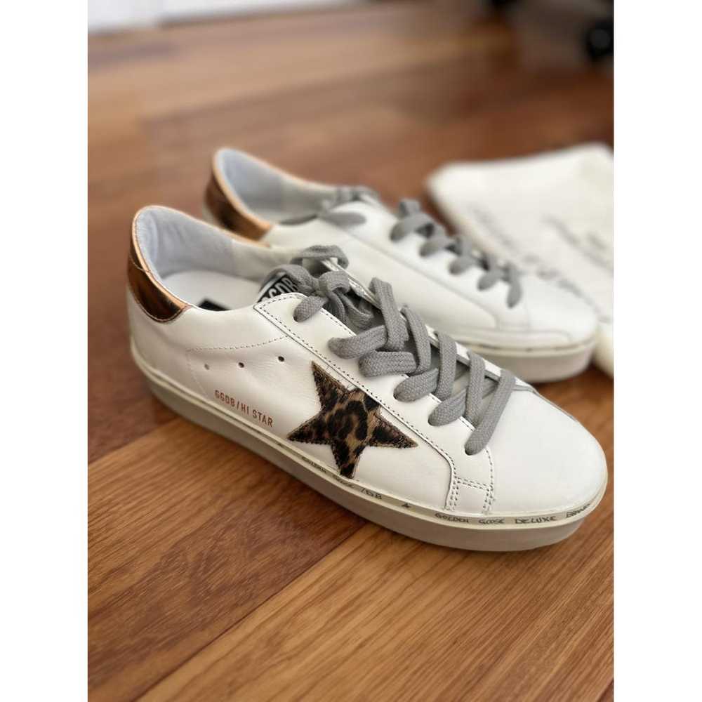 Golden Goose Hi Star leather trainers - image 3