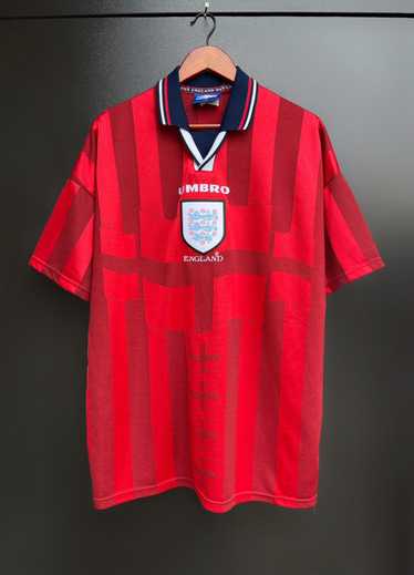 David Beckham × Soccer Jersey × Umbro ENGLAND TEAM