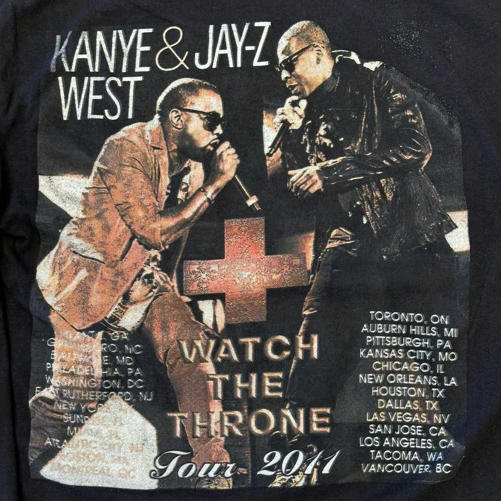 Vintage 2011 Kanye West Jay Z Watch The Throne To… - image 5