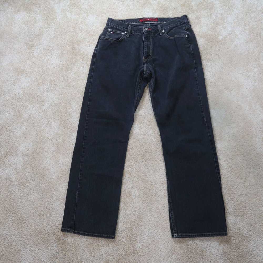 Tommy Hilfiger Authentic Mens Black Denim Vintage… - image 1