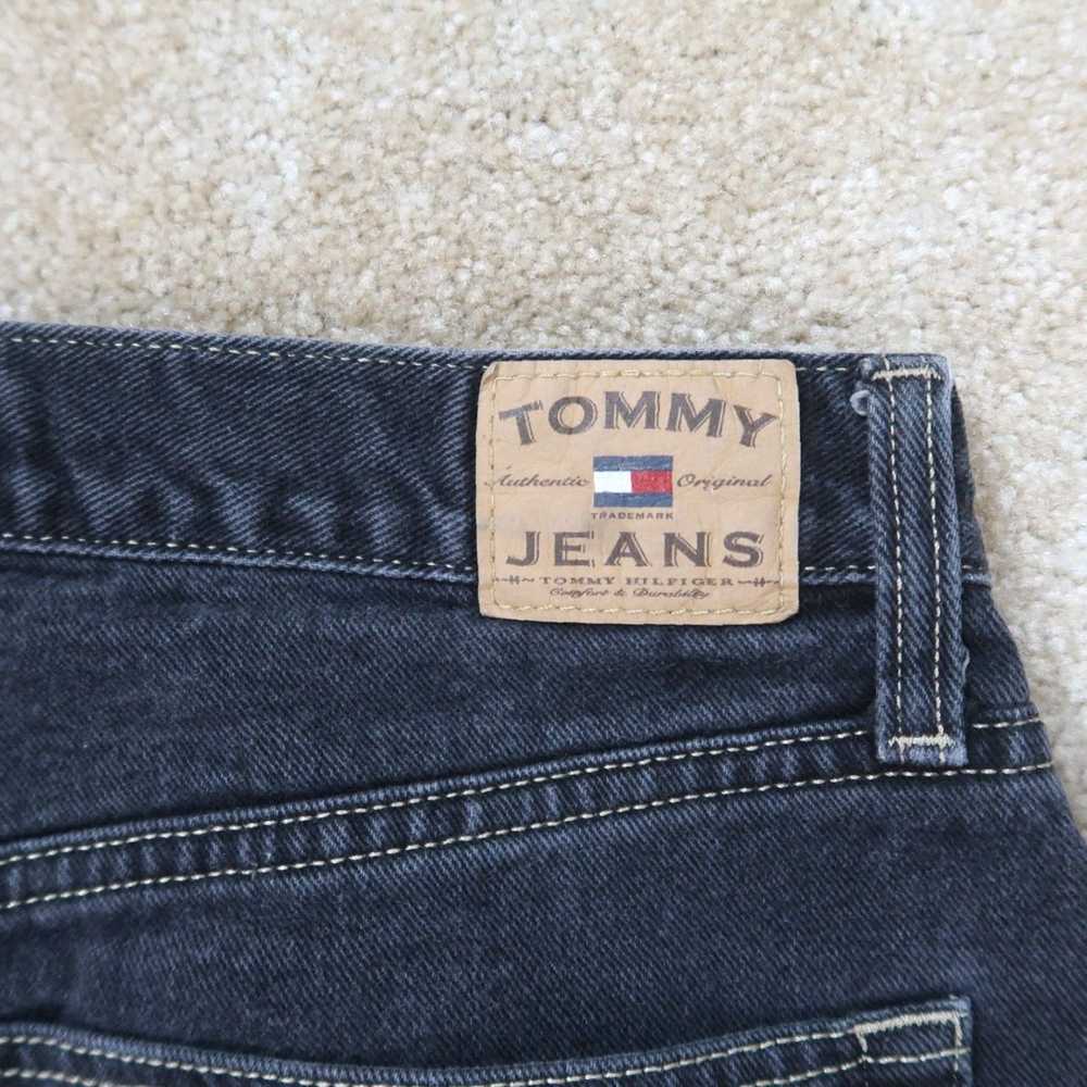 Tommy Hilfiger Authentic Mens Black Denim Vintage… - image 7