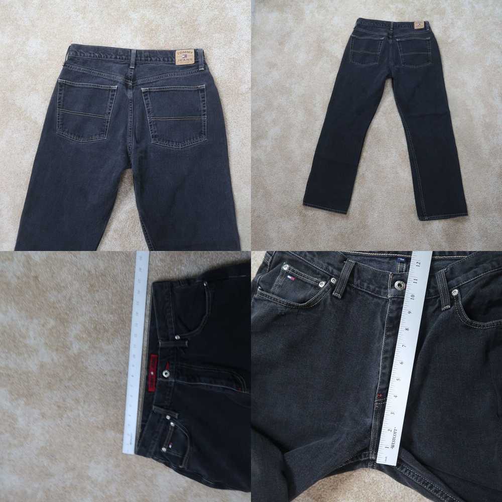 Tommy Hilfiger Authentic Mens Black Denim Vintage… - image 8