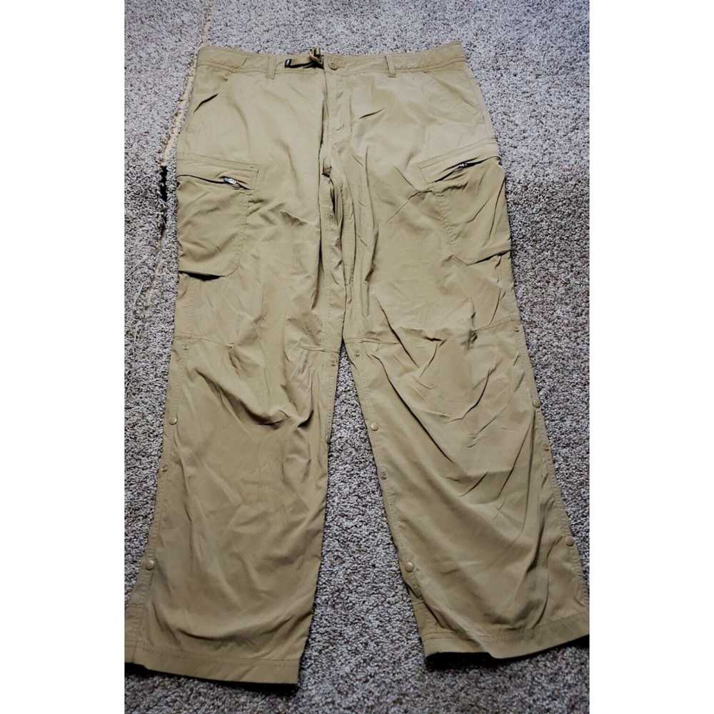 Vintage Rei CO-OP Cargo Pants Size 40x30 Mens Bro… - image 2