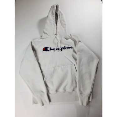 Champion Champion Hoodie Size Medium Mens White R… - image 1