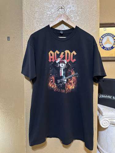 Ac/Dc × Band Tees × Tour Tee AC/DC Rock Or Bust No