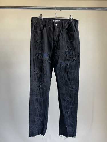 Vale deals Lives Raw Stack Denim Mens Size 28 Blue 45 Inseam