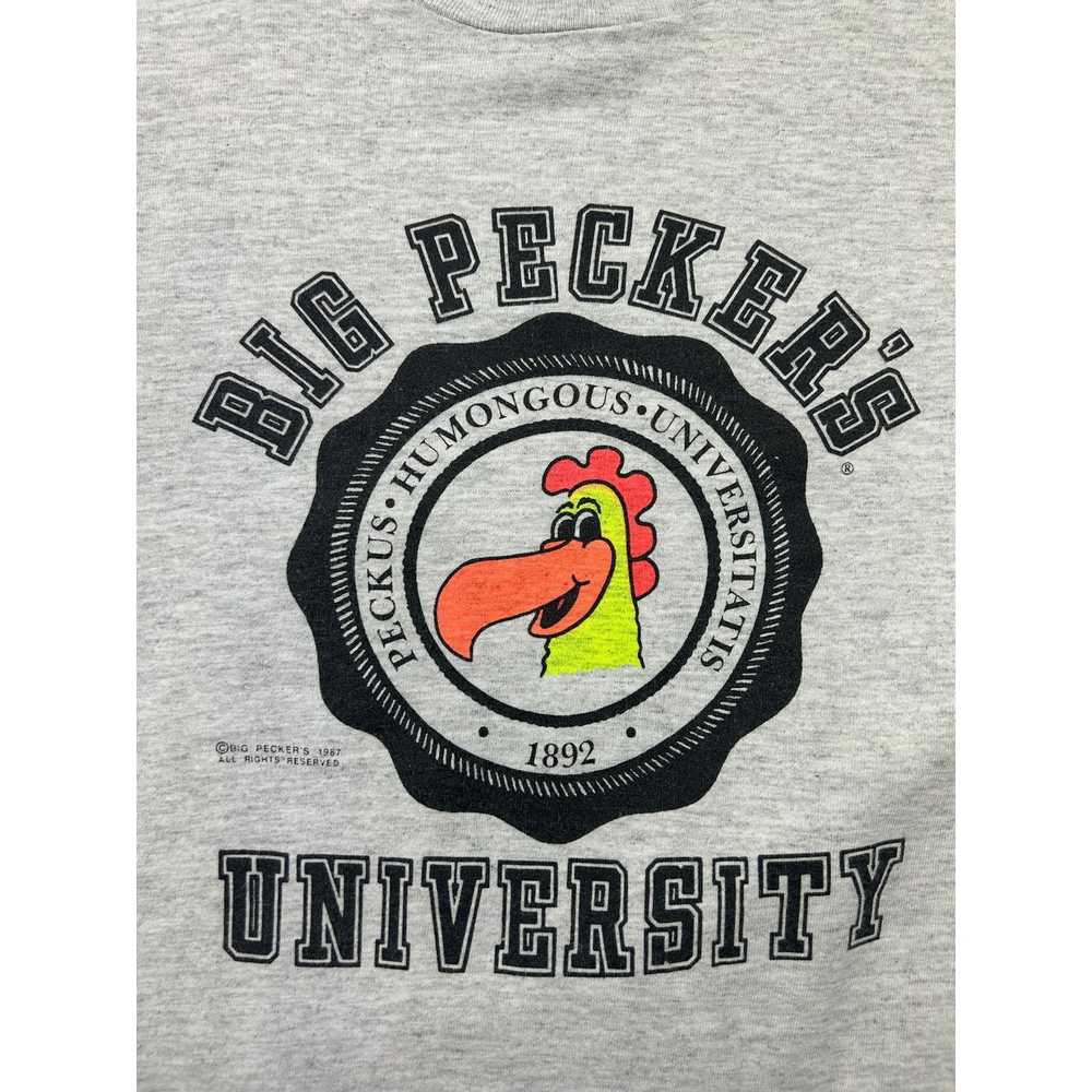 Vintage Vintage 1987 Big Peckers University Parod… - image 5