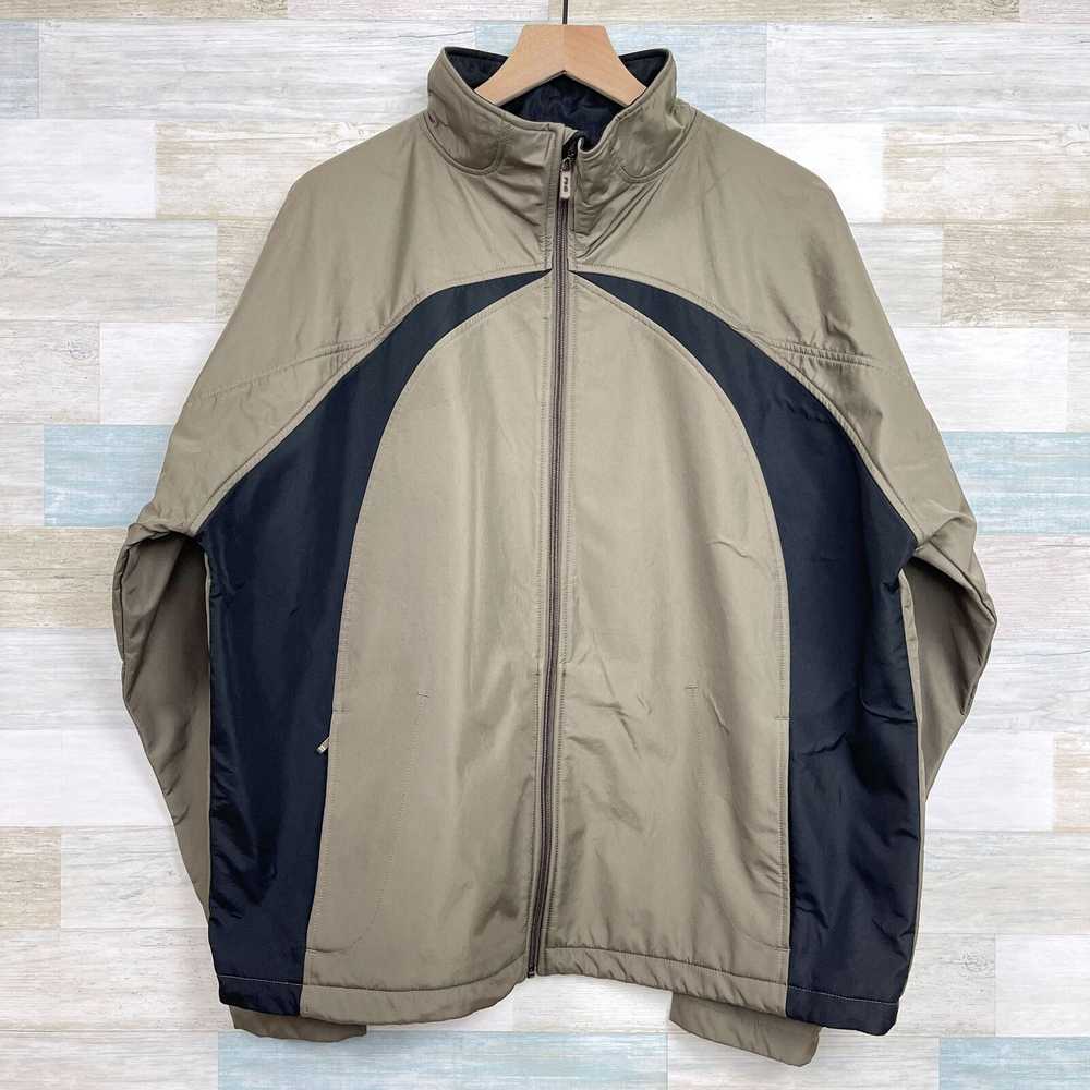 Ping PING Golf Windbreaker Jacket Brown Full Zip … - image 1