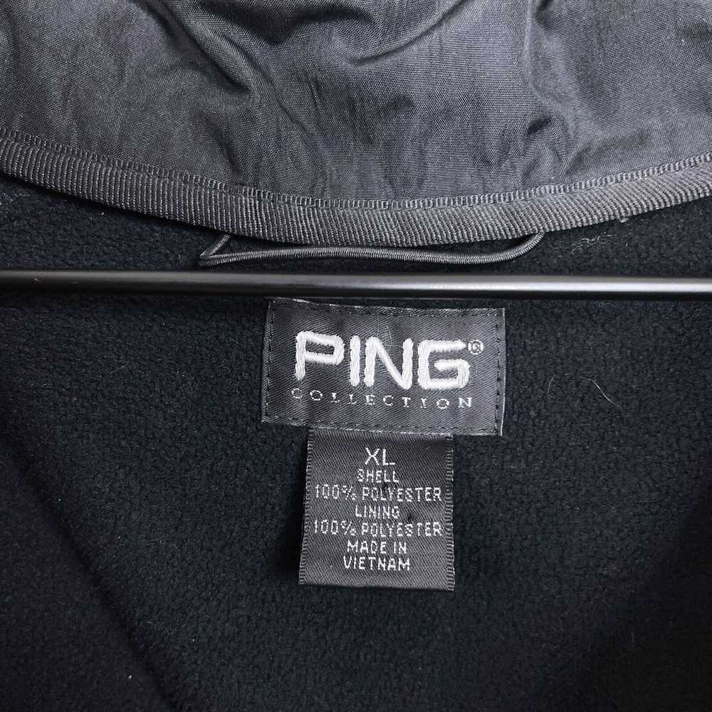 Ping PING Golf Windbreaker Jacket Brown Full Zip … - image 7