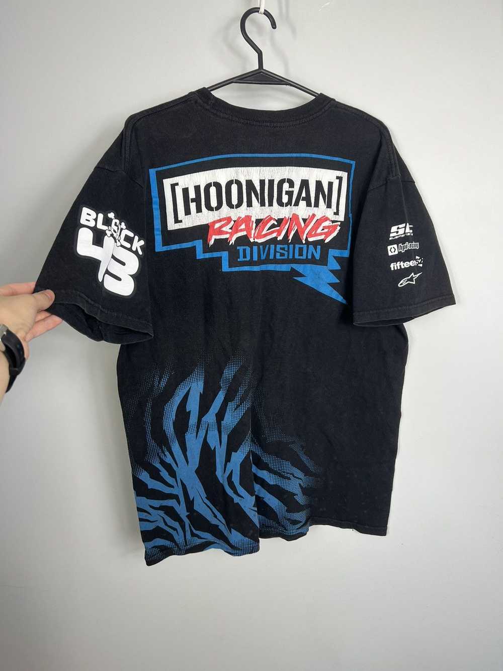 Racing × Vintage Tshirt Monster Energy Hoonigan r… - image 2