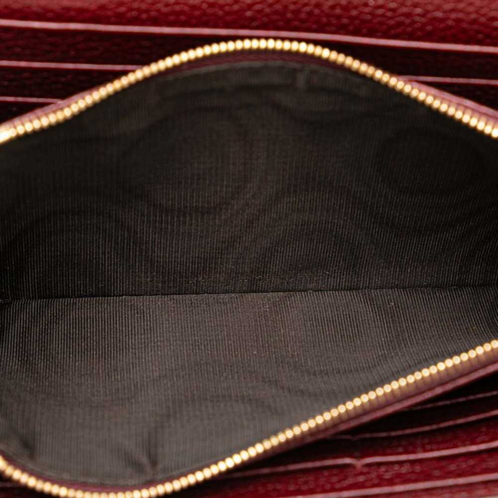 Gucci Interlocking G Burgundy Leather Wallet (Pre… - image 11