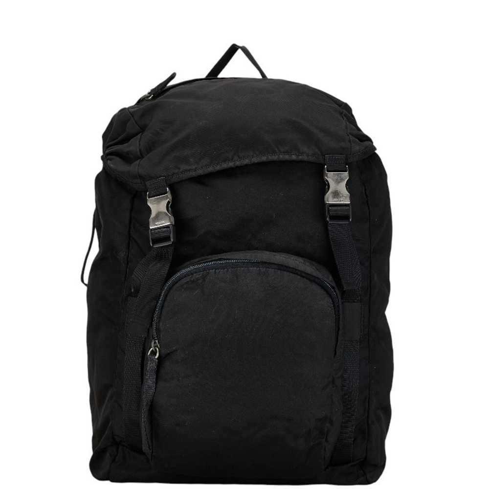 Prada Tessuto Black Synthetic Backpack Bag (Pre-O… - image 12