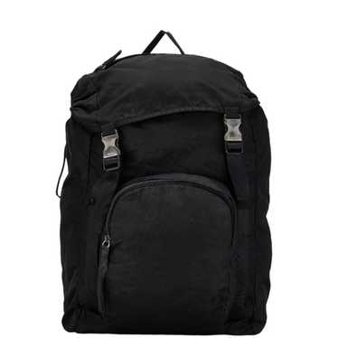 Prada Tessuto Black Synthetic Backpack Bag (Pre-O… - image 1