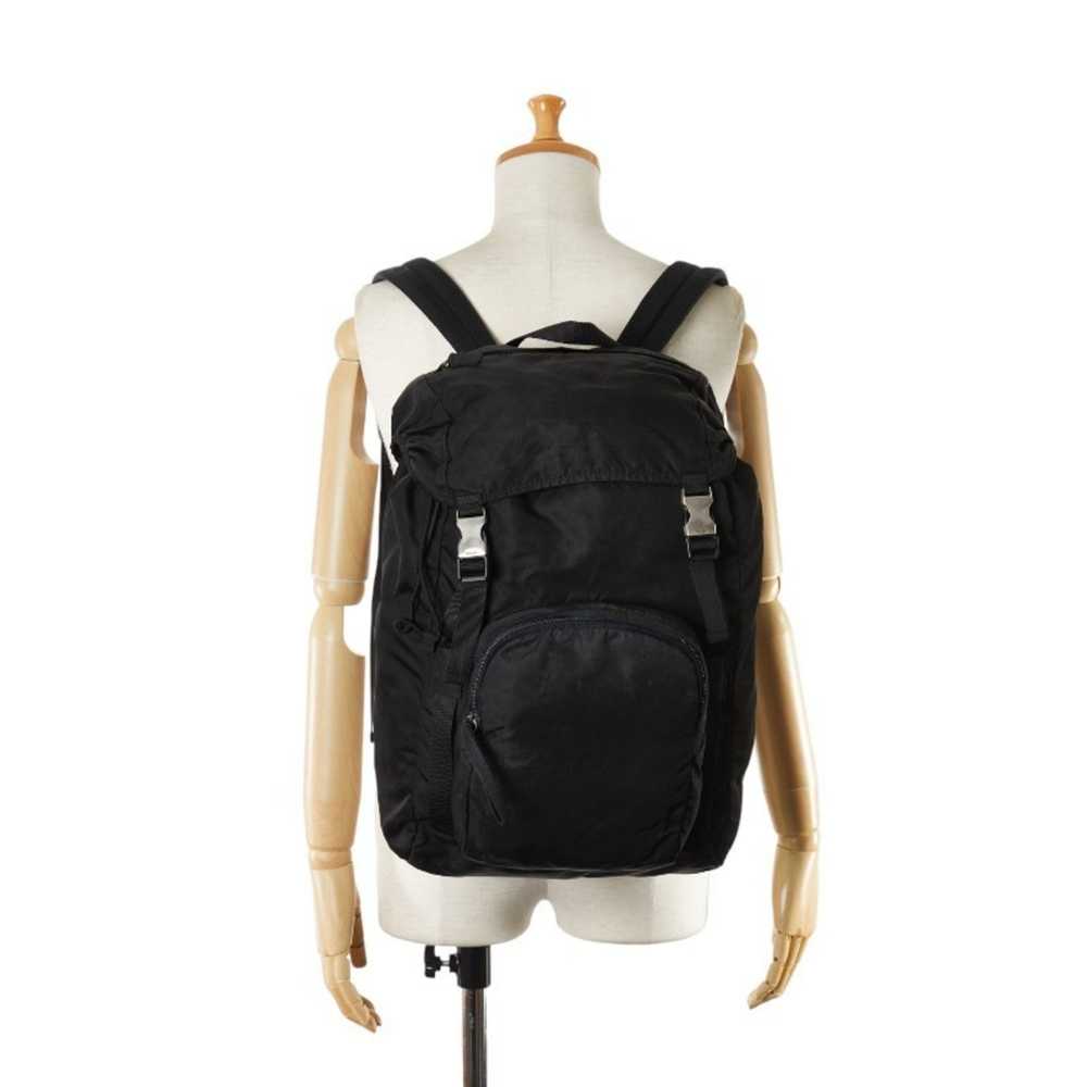 Prada Tessuto Black Synthetic Backpack Bag (Pre-O… - image 7