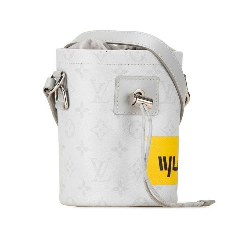 Louis Vuitton Chalk Nano White Canvas Shoulder Ba… - image 4