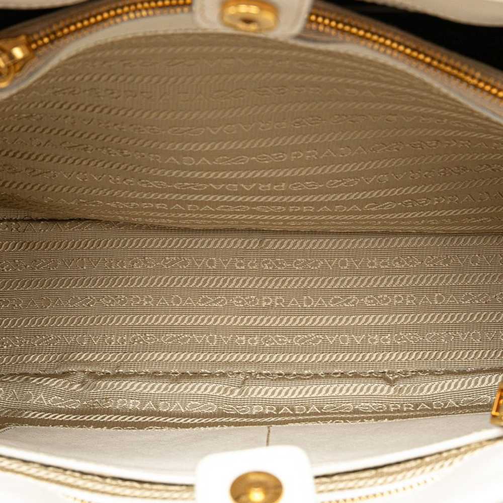 Prada Saffiano Beige Leather Handbag (Pre-Owned) - image 11