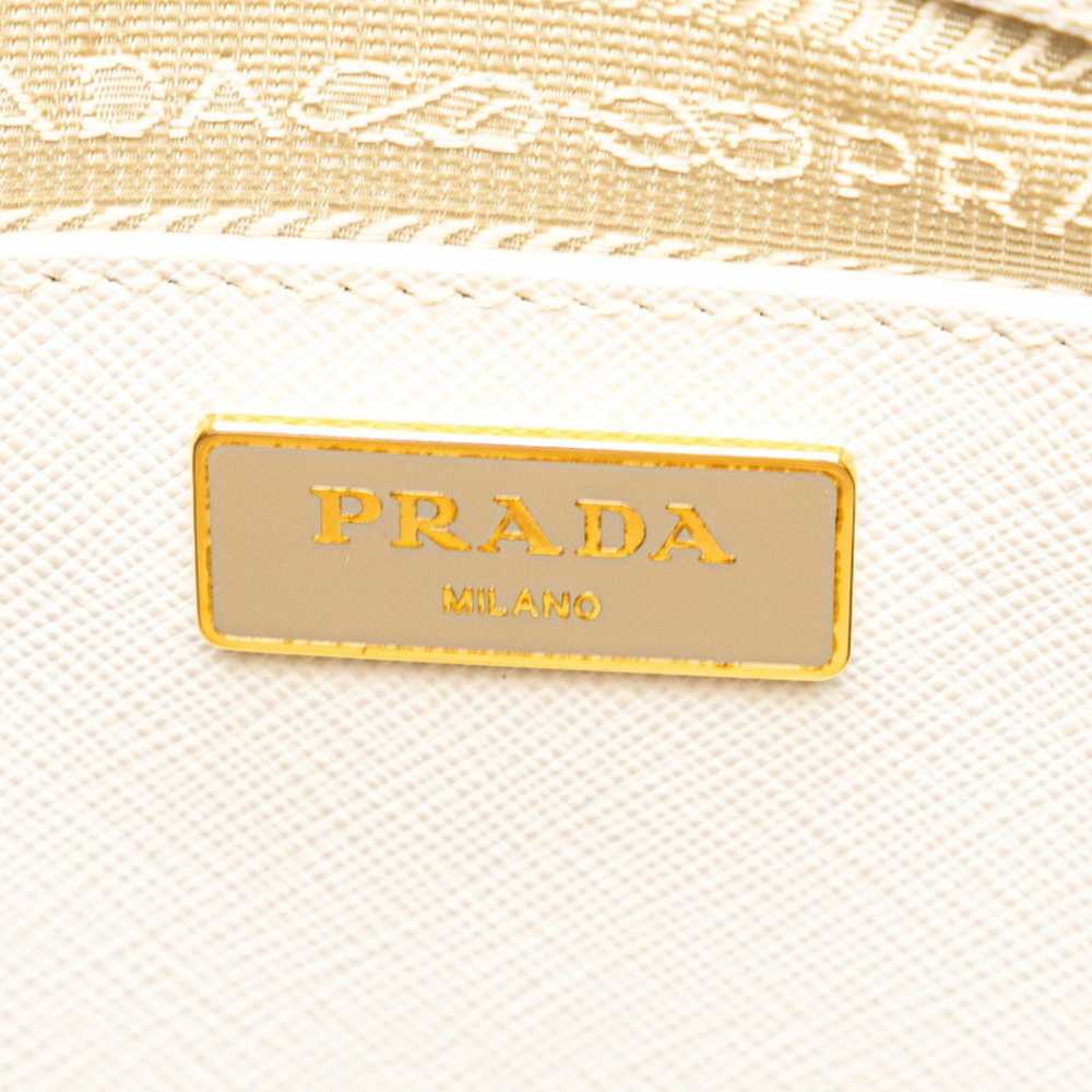 Prada Saffiano Beige Leather Handbag (Pre-Owned) - image 9