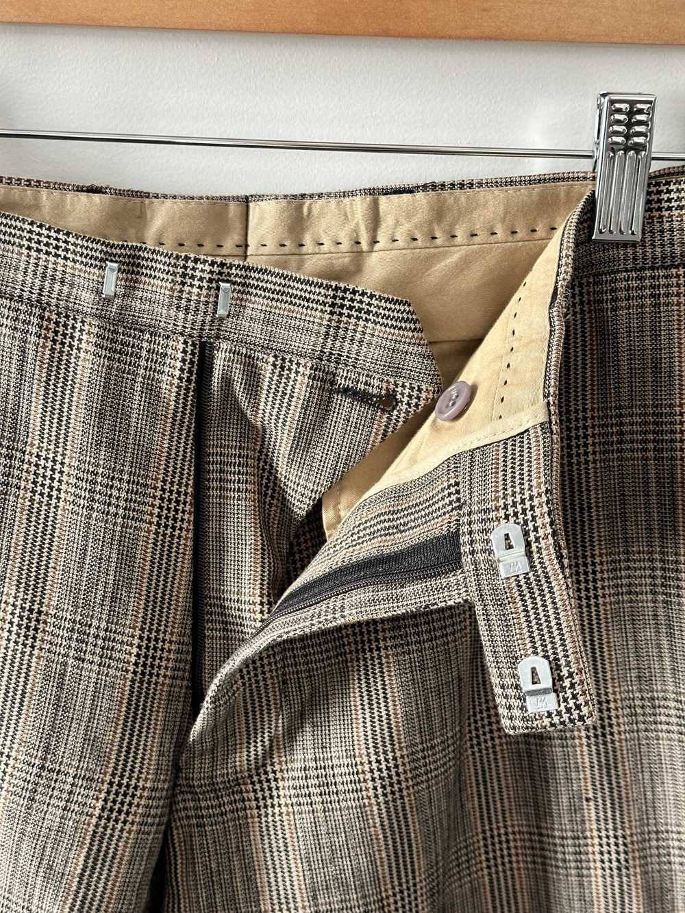 Dries Van Noten Plaid Pants - image 4