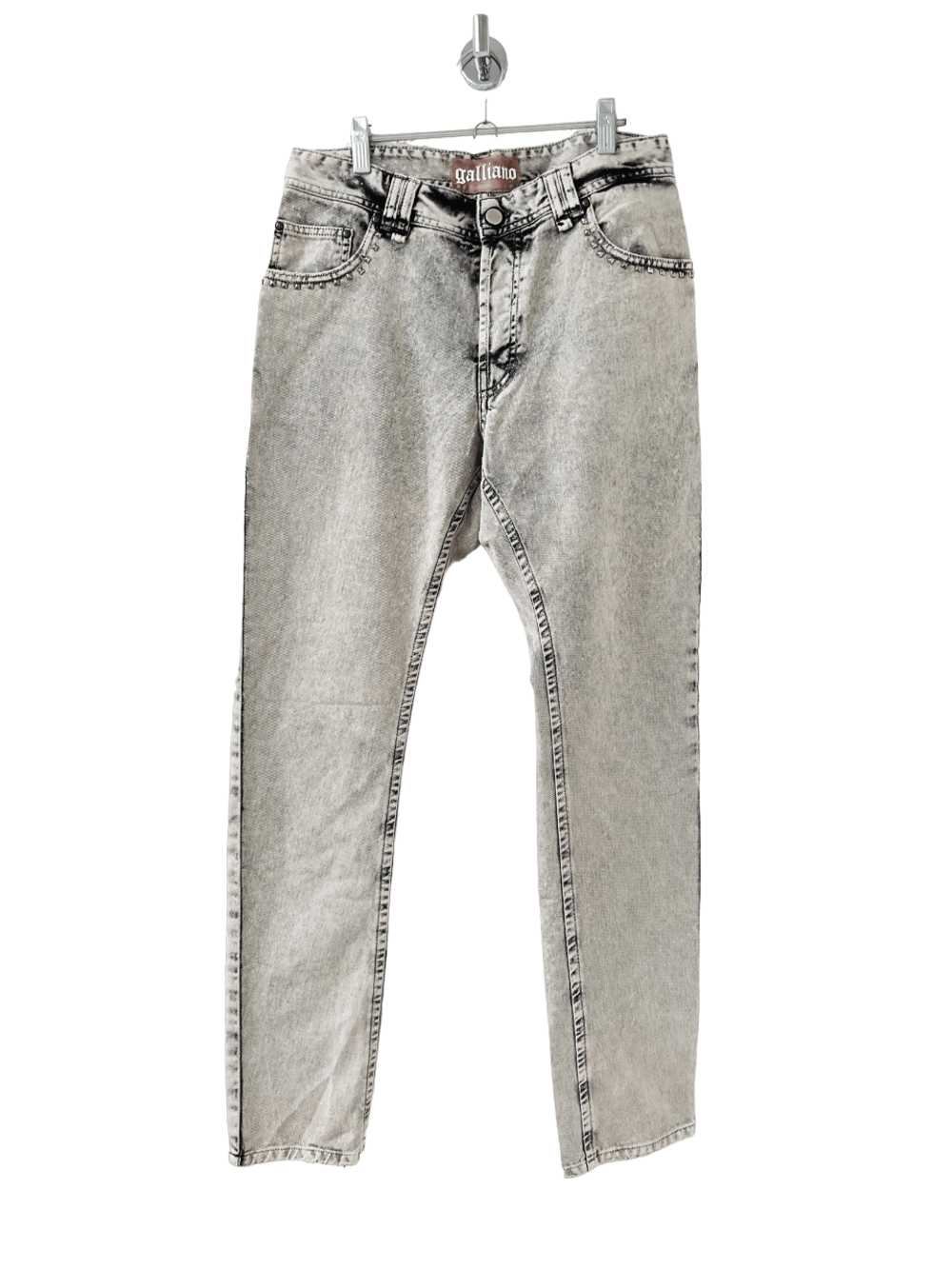 Galliano × John Galliano Galiano Denim Jeans 32x46 - image 1