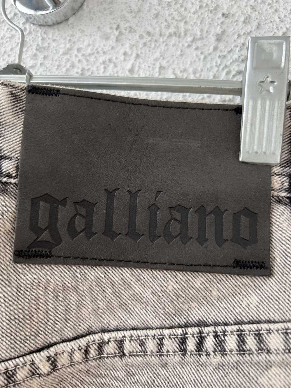 Galliano × John Galliano Galiano Denim Jeans 32x46 - image 7