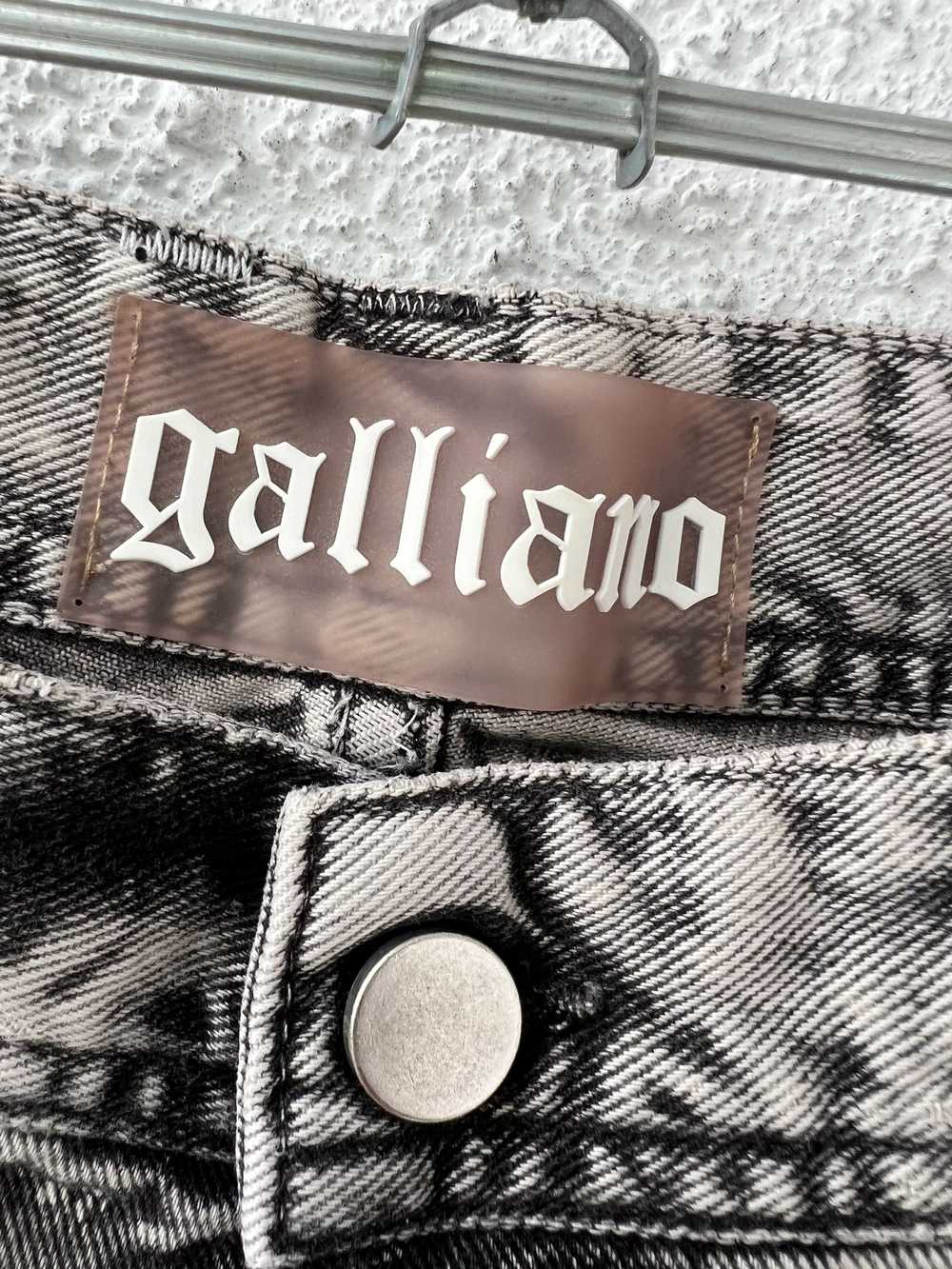 Galliano × John Galliano Galiano Denim Jeans 32x46 - image 9