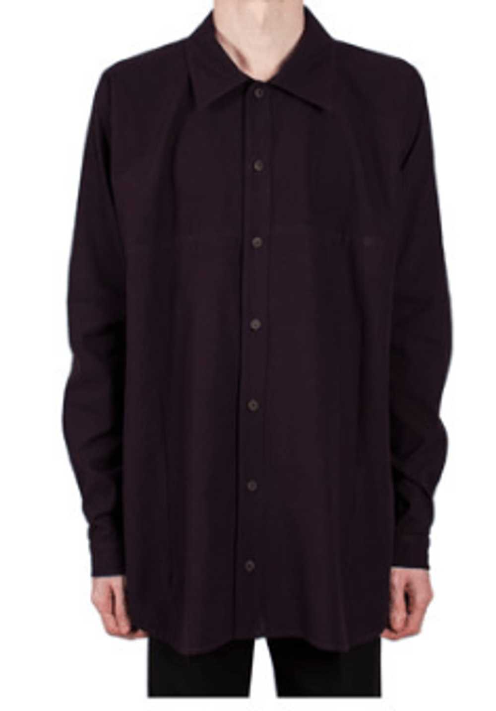 Jan Jan Van Essche Oversized Shirt - Purple slub … - image 6