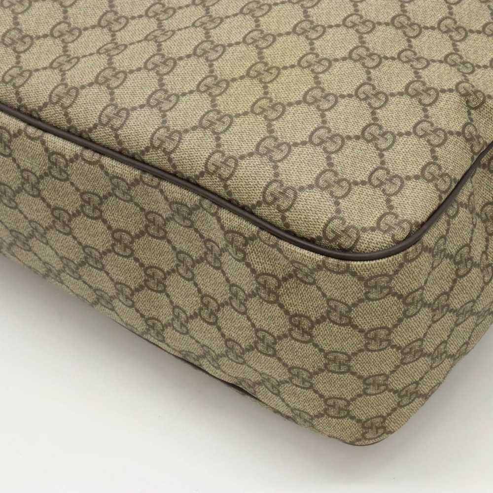 Gucci Gg Supreme Beige Canvas Shoulder Bag (Pre-O… - image 4