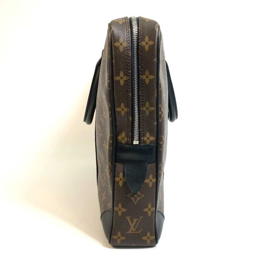 Louis Vuitton Macassar Brown Canvas Briefcase Bag… - image 11