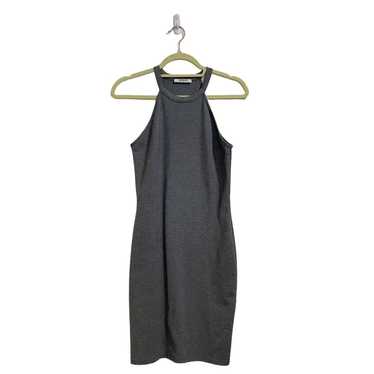 Zara Trafaluc High Neck Bodycon Tank Dress Sz M