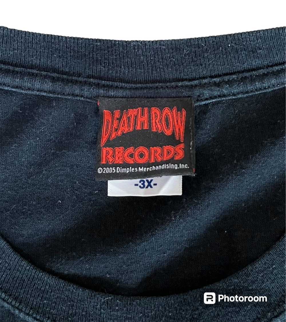 Death Row Records × Rap Tees × Vintage Vintage 20… - image 3