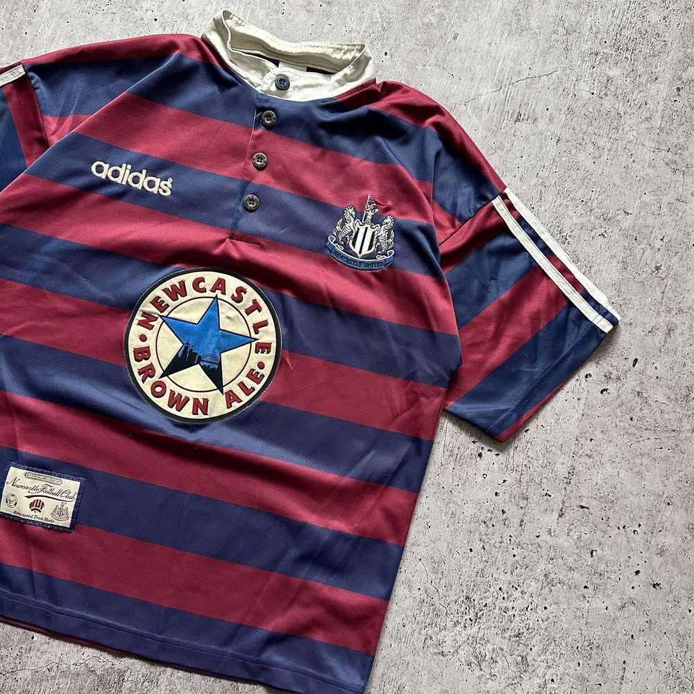 Adidas × Soccer Jersey × Vintage Newcastle United… - image 2