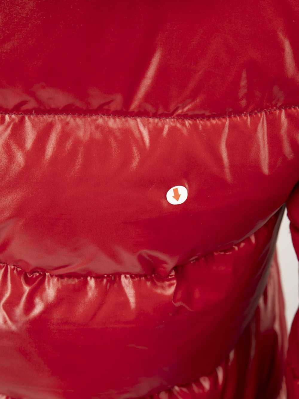 Duvetica Red Full Zip Down Puffer Coat - image 6