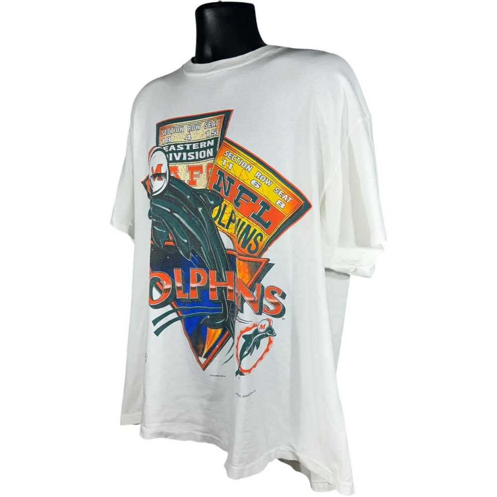 Magic Johnson Vintage Magic Johnson T's Miami Dol… - image 3