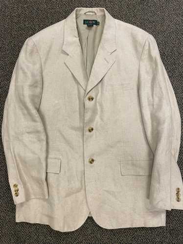 J.Crew × Vintage 3-Button Linen Jacket - image 1