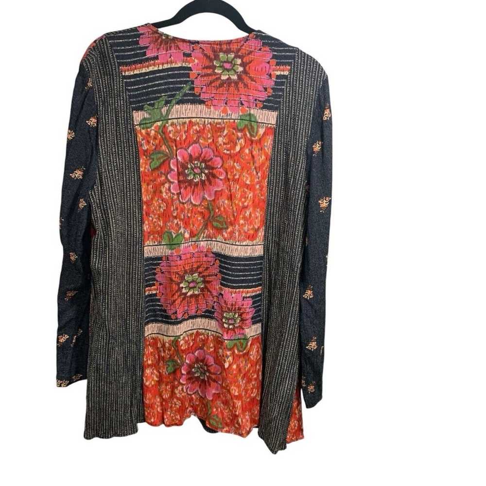 Carole Little Vintage Womens Floral Button Up Shi… - image 9