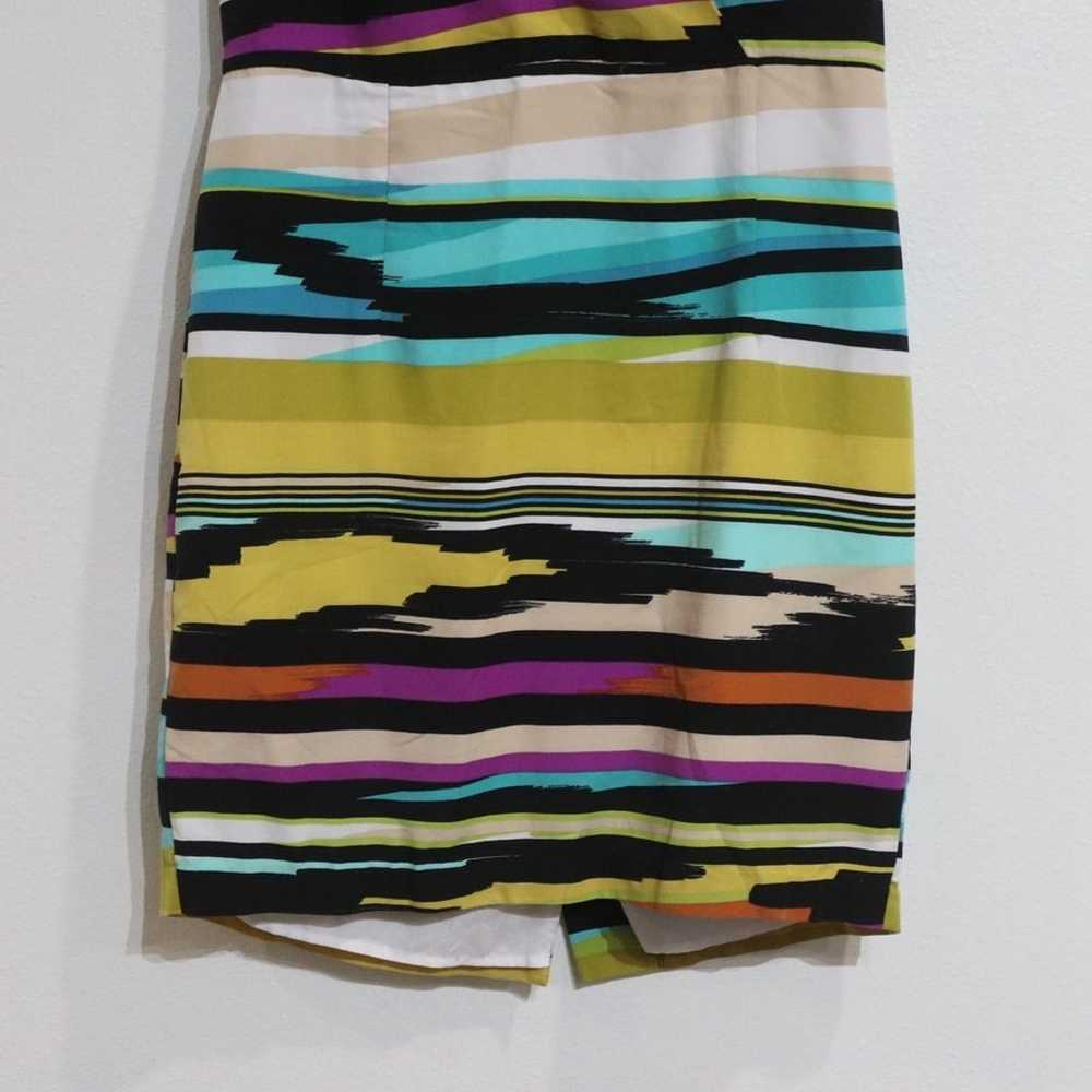 Worthington Striped Midi Sheath Dress Sz 16 - image 3