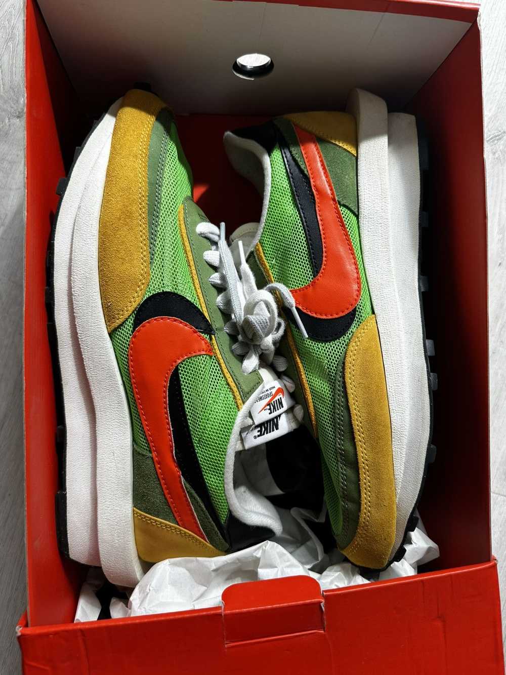 Nike × Sacai Nike Sacai LD Waffle Green - image 1