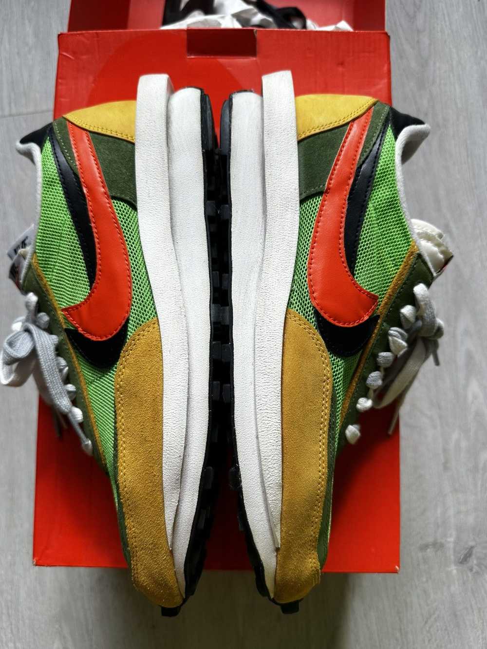 Nike × Sacai Nike Sacai LD Waffle Green - image 3