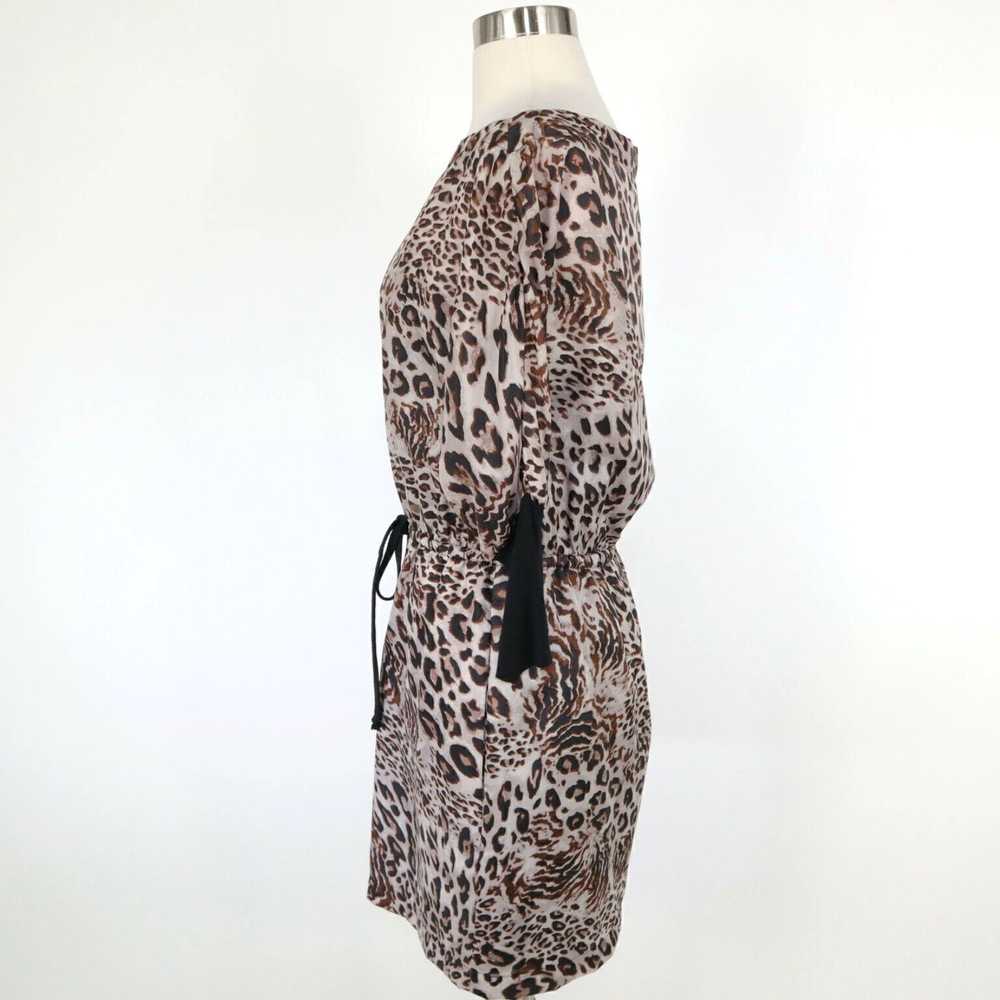 Robert Rodriguez Silk Mini Dress in Leopard Print… - image 6