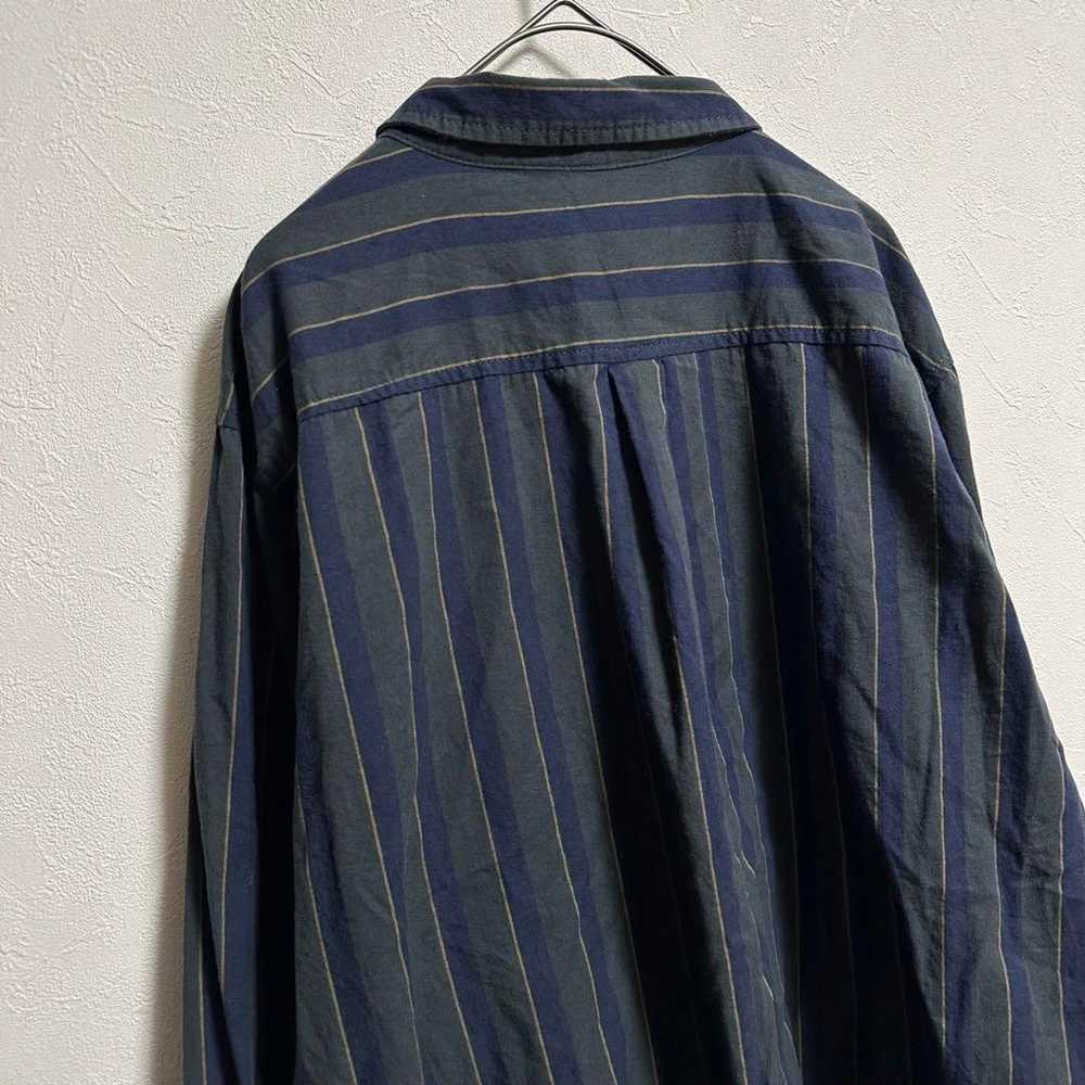 [Noth Track] Shirt, Stripe, Long Sleeve, Embroide… - image 7