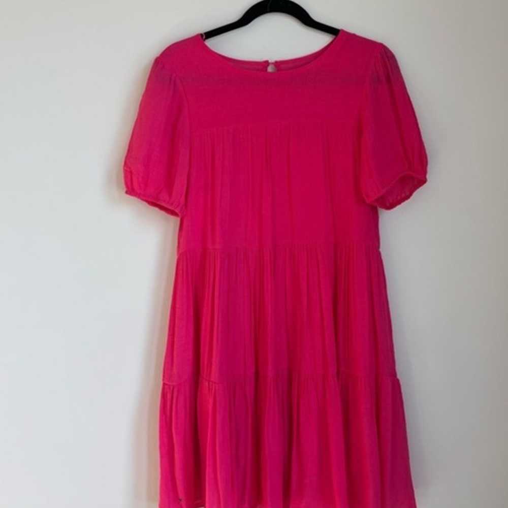 Elegance in Pink- The Flowing Papillon Viscose Dr… - image 3